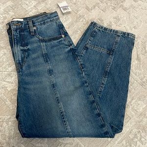 FRAME denim jeans ultra high rise barrel Sz 26 NWT